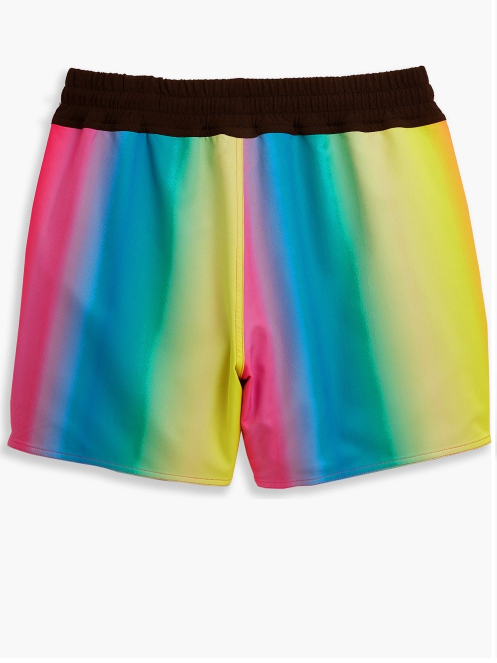 NWOT TomboyX 5-Inch Reversible Board Shorts in Melting Rainbow Size Medium - Picture 9 of 10